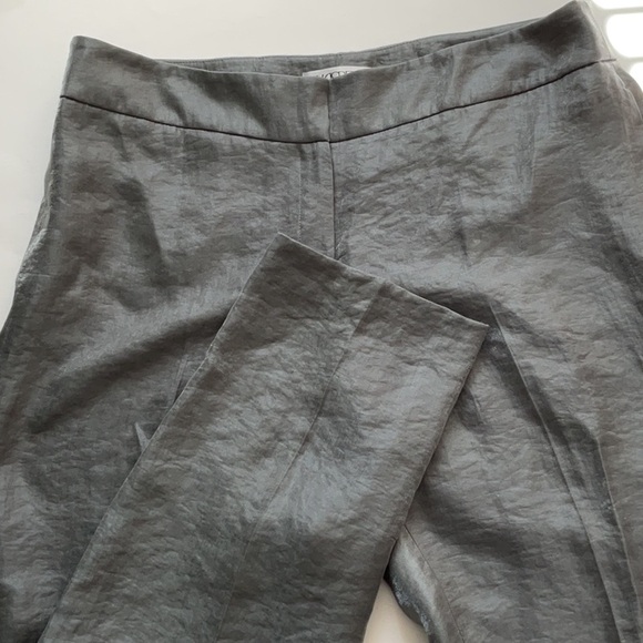 Kasper Silver Shimmer Pants - Picture 5 of 10